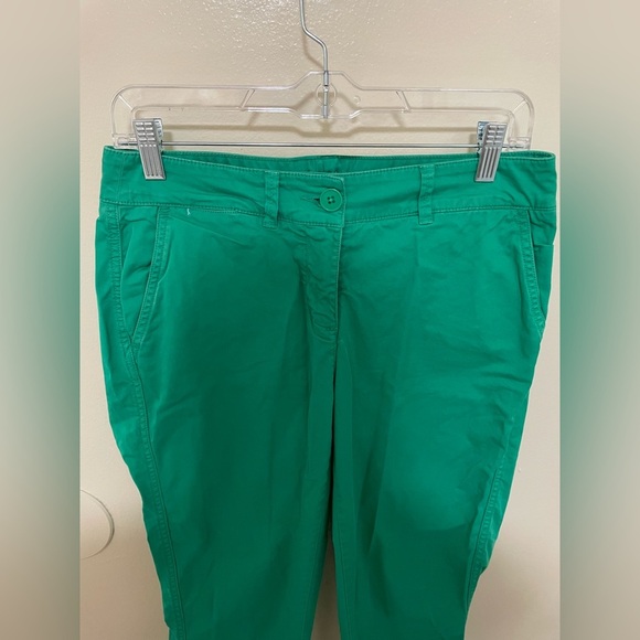 ✨Crown & Ivy Green Charolette Style Pants Size 4 - Picture 2 of 7